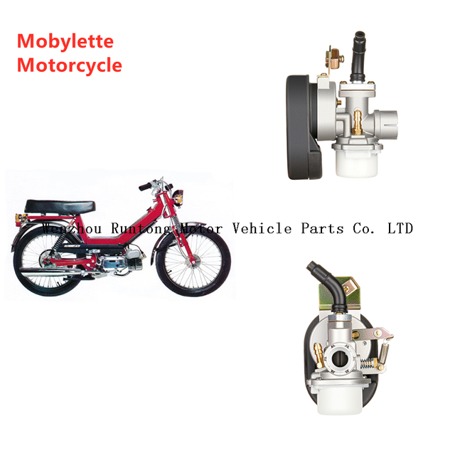 Carburador Mobylette 50cc para motocicleta de 2 tiempos