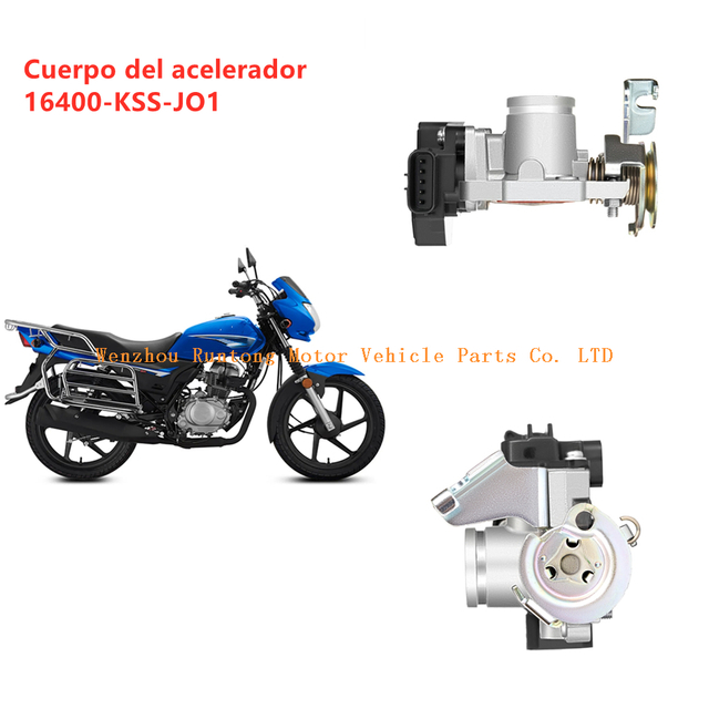 Honda 16400-KSS-JO1 Cuerpo del acelerador de motocicleta de 22 mm