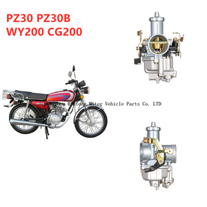 Carburador de motocicleta PZ30B WY200 30mm 200cc