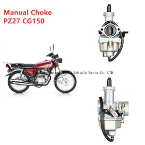 Carburador de motocicleta manual Honda 27MM PZ27 CG150