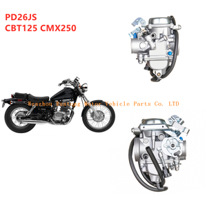 Carburador de cilindro doble Honda PD26JS CBT250 CMX250 250cc