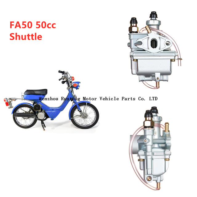 Suzuki FA50 FA 50cc FZ50 Shuttle Motocicleta Scooter Carburador