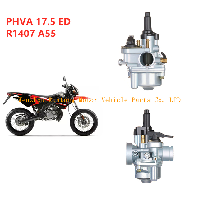 Dellorto PHVA 17.5 ED R1407 A55 Carburador Moto Scooter